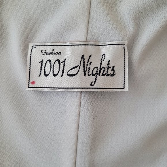 Fashion 1001 Nights Black Evening Dress. Size 6/8 - Picture 9 of 9